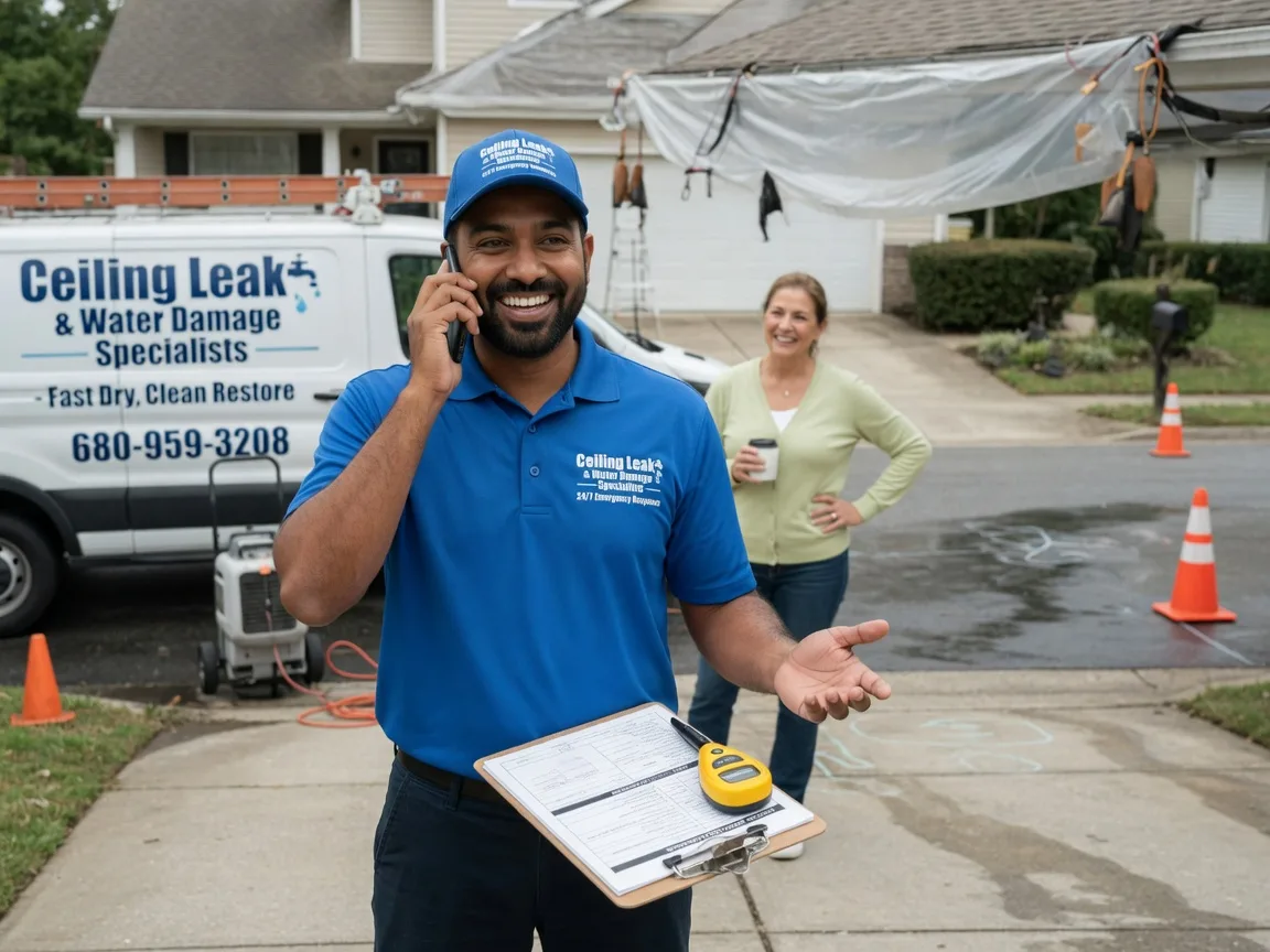 Ceiling Leak Cleanup Weeksbury, KY FAQs